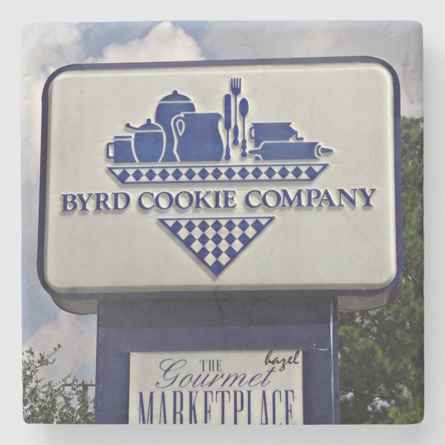 Posavasos De Piedra Byrd Cookie Company, Savannah Georgia Coaster (Anverso)
