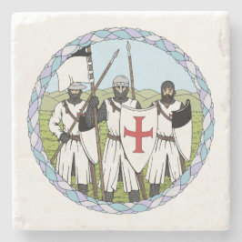 Posavasos De Piedra Caballeros Templarios medievales