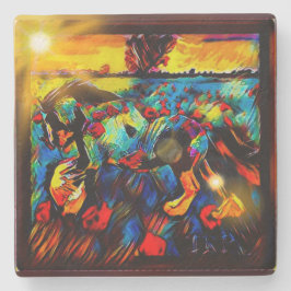 Posavasos De Piedra Caballo Freshtastic 01-01