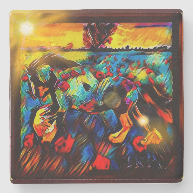 Posavasos De Piedra Caballo Freshtastic 01-01 (Anverso)