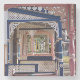 Posavasos De Piedra Cabaña después de cabaña - Viñedo de Martha