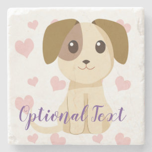 Posavasos De Piedra Cachorro dulce