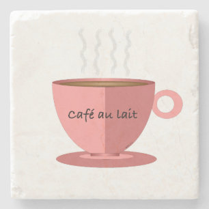 Posavasos De Piedra Cafe au Lait Stone Tile