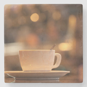 Posavasos De Piedra Café capuchino, Venecia, Italia