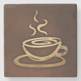 Posavasos De Piedra Café en mi taza