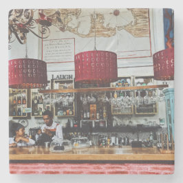 Posavasos De Piedra Cafe Explorer Stone Coaster