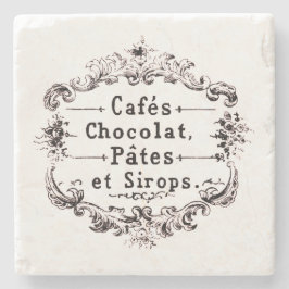 Posavasos De Piedra Café francés