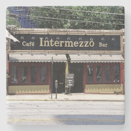 Posavasos De Piedra Cafe Intermezzo Buckhead, Cafe Intermezzo