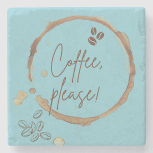 Posavasos De Piedra Café Por Favor