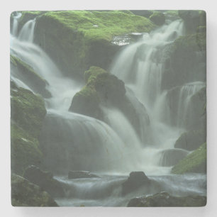 Posavasos De Piedra Caída de Agua Calmante