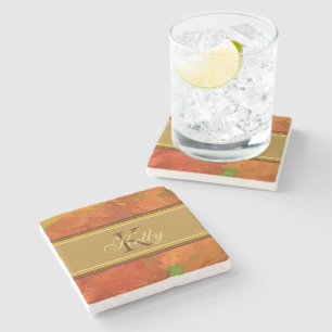 Posavasos De Piedra Caída Sale Monograma