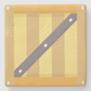 Posavasos De Piedra Caja de madera