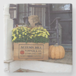 Posavasos De Piedra Calabaza otoñal - Viñero de Martha