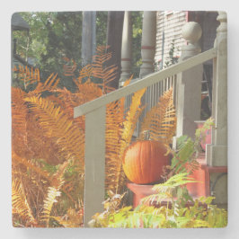 Posavasos De Piedra Calabaza y helechos - Viñedo de Martha