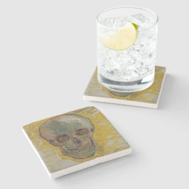 Posavasos De Piedra Calavera de Vincent Van Gogh