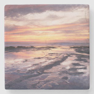 Posavasos De Piedra California, San Diego, Sunset Cliffs, Sunset 1
