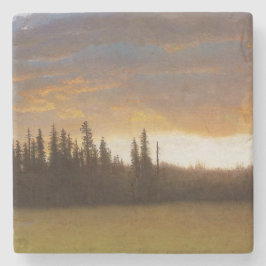 Posavasos De Piedra California Sunset (paisaje californiano)