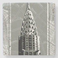 Calles de Nueva York con edificio Empire State