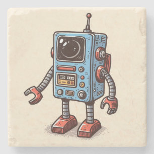 Posavasos De Piedra Cámara Buddy Marble Coaster