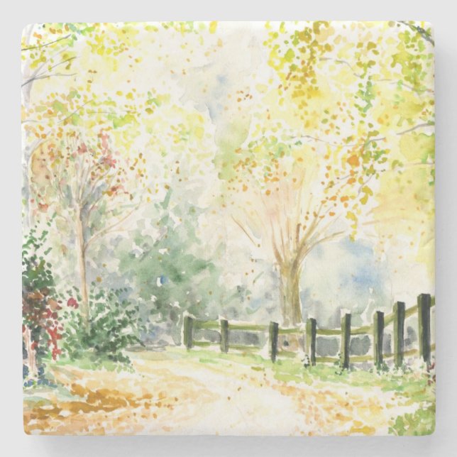 Posavasos De Piedra Camino (Anverso)