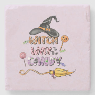 Posavasos De Piedra Camino de bruja al canto
