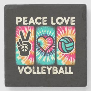 Posavasos De Piedra Camiseta de voleibol para adolescentes mujeres chi