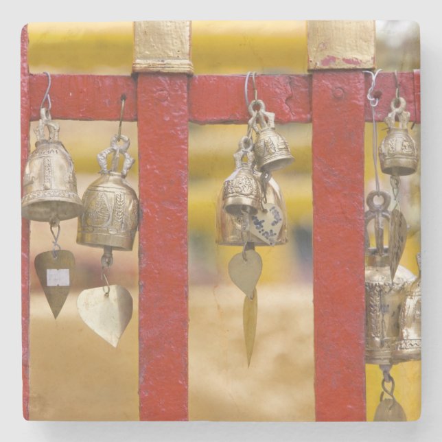 Posavasos De Piedra Campanas budistas en el templo Doi Suthep (Anverso)