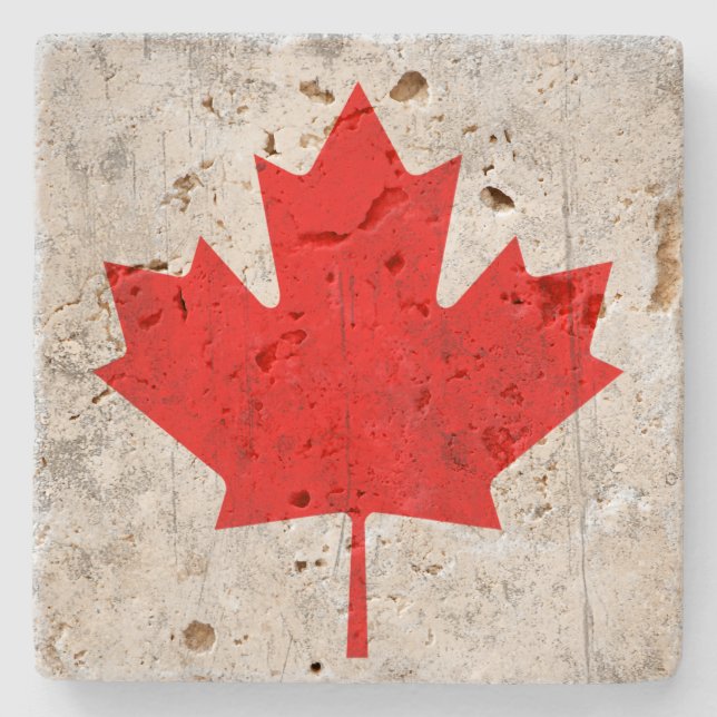 Posavasos De Piedra Canadá (Anverso)