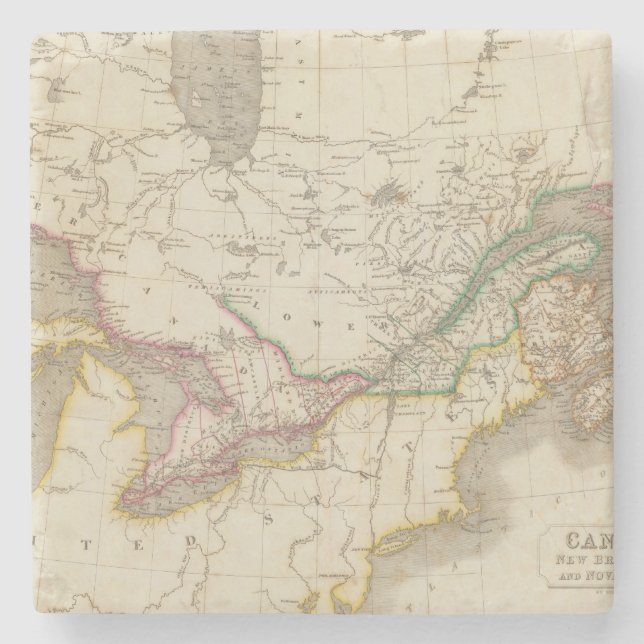 Posavasos De Piedra Canadá 7 (Anverso)