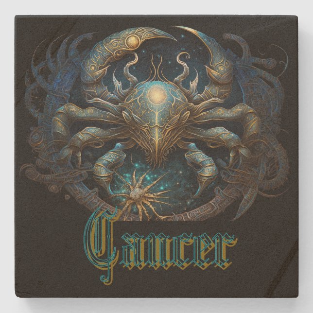 Posavasos De Piedra Cáncer (Anverso)