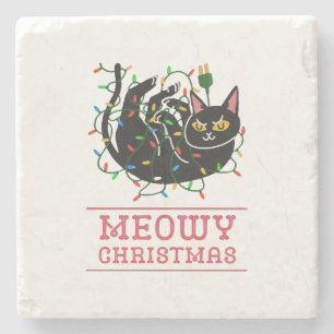 Posavasos De Piedra Candy Cane Merry y Candy Candy Co