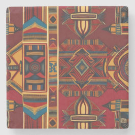 Posavasos De Piedra Canvas africanas