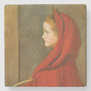 Posavasos De Piedra Caperucita Roja (por John Everett Millais)