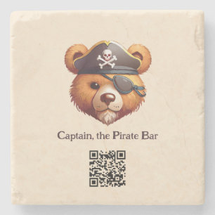 Posavasos De Piedra Captain Bear