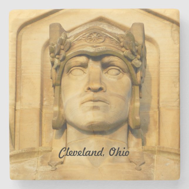 Posavasos De Piedra Cara puente Art Deco (Cleveland) (Anverso)