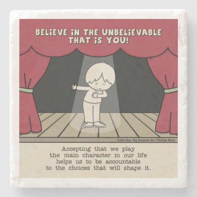 Posavasos De Piedra Carácter principal (Anverso)