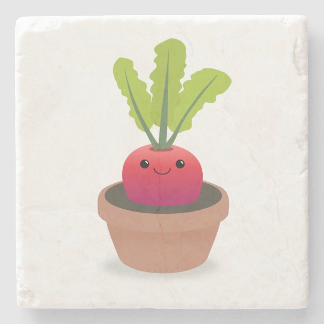 Posavasos De Piedra Carácter radical (Anverso)