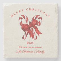 Caramelo de Navidad personalizado regalo rojo