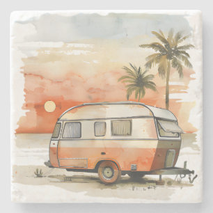 Posavasos De Piedra Caravana