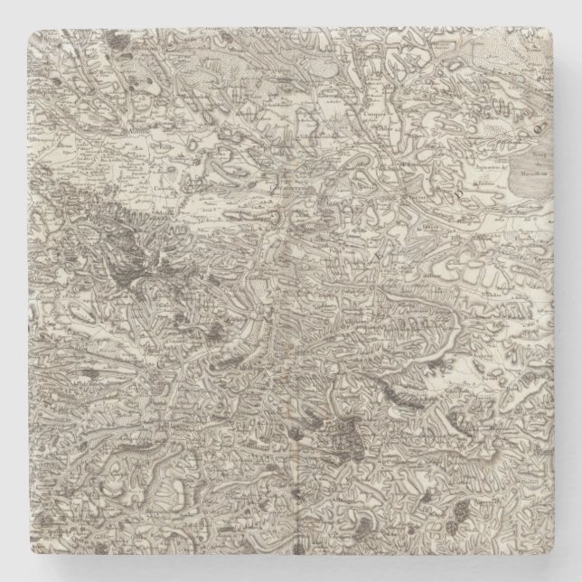 Posavasos De Piedra Carcasona (Anverso)