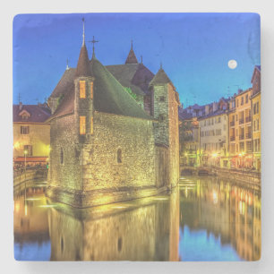 Posavasos De Piedra Cárcel de Palais de l'Ile en la ciudad vieja de