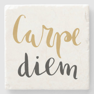 Posavasos De Piedra Carpe Diem - práctico de costa de piedra