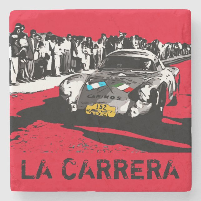 Posavasos De Piedra Carreras de 1953 (Anverso)