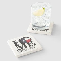 CASA Boca Chica Texas Stone Coaster