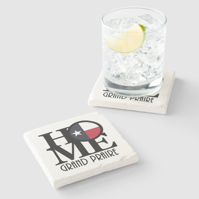 Posavasos De Piedra CASA Boca Chica Texas Stone Coaster (Lateral)