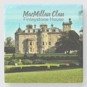 Posavasos De Piedra Casa de Finlaystone del clan escocés MacMillan