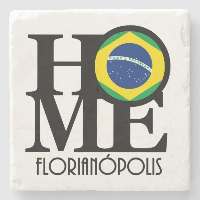 Posavasos De Piedra CASA Florianópolis Brasil (Anverso)