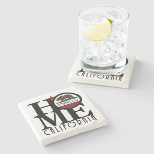 Posavasos De Piedra CASA Hollywood California Stone Coaster