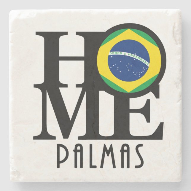 Posavasos De Piedra CASA Palmas Brasil (Anverso)