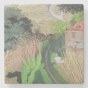 Posavasos De Piedra Casa y cañas, c.1921-24